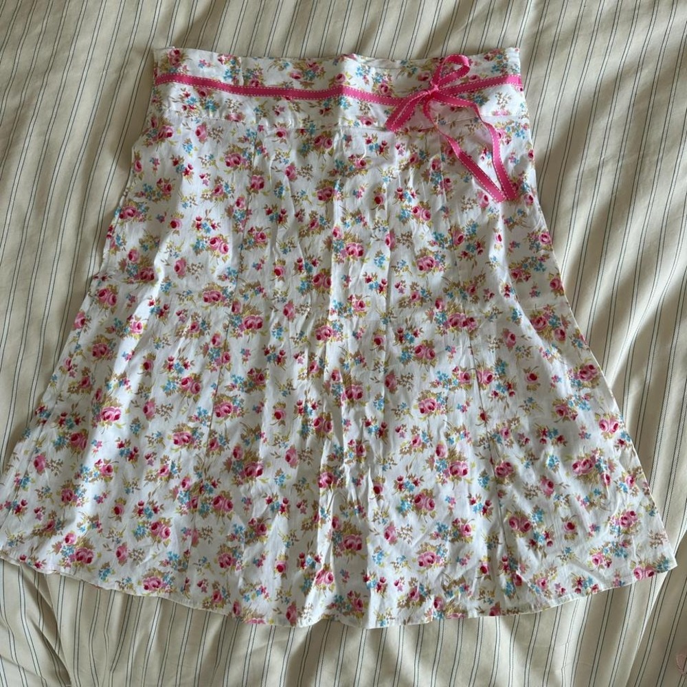 Floral skirt